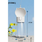 Pet portable outdoor water feeding cup white 8.5 * 27CM - Pet Care > Cat Supplies > Cat Bowls Feeders & Waterers