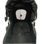 Pet Stroller Pram - Dog or Cat Black 3 Wheeled Folding Travel Buggy Pushchair - Pet Care > Dog Supplies > Dog Carriers