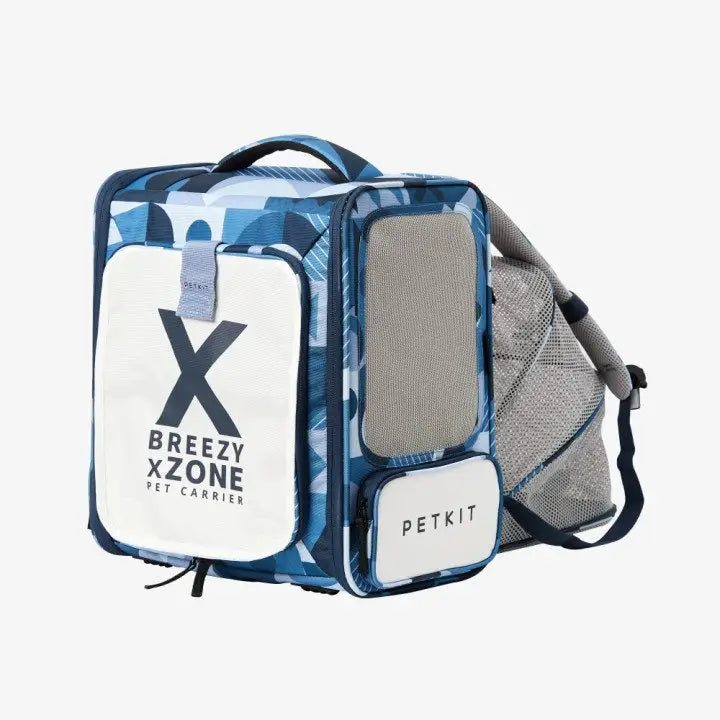 PETKIT Breezy xZONE Pet Carrier - Blue - Pet Care > Cat Supplies > Cat Carriers & Crates