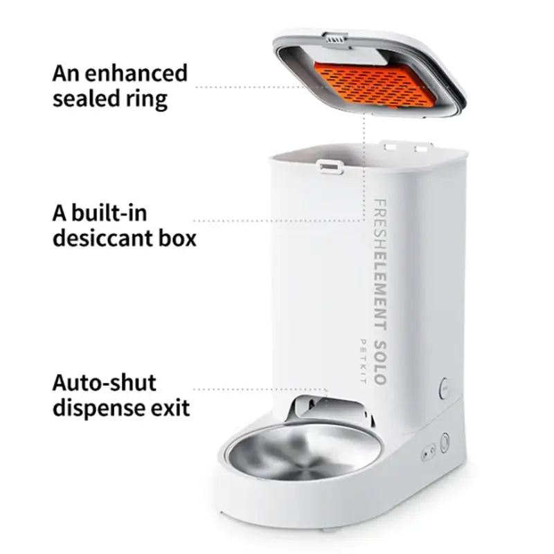PETKIT Fresh Element SOLO White - Pet Care > Cat Supplies > Cat Bowls Feeders & Waterers