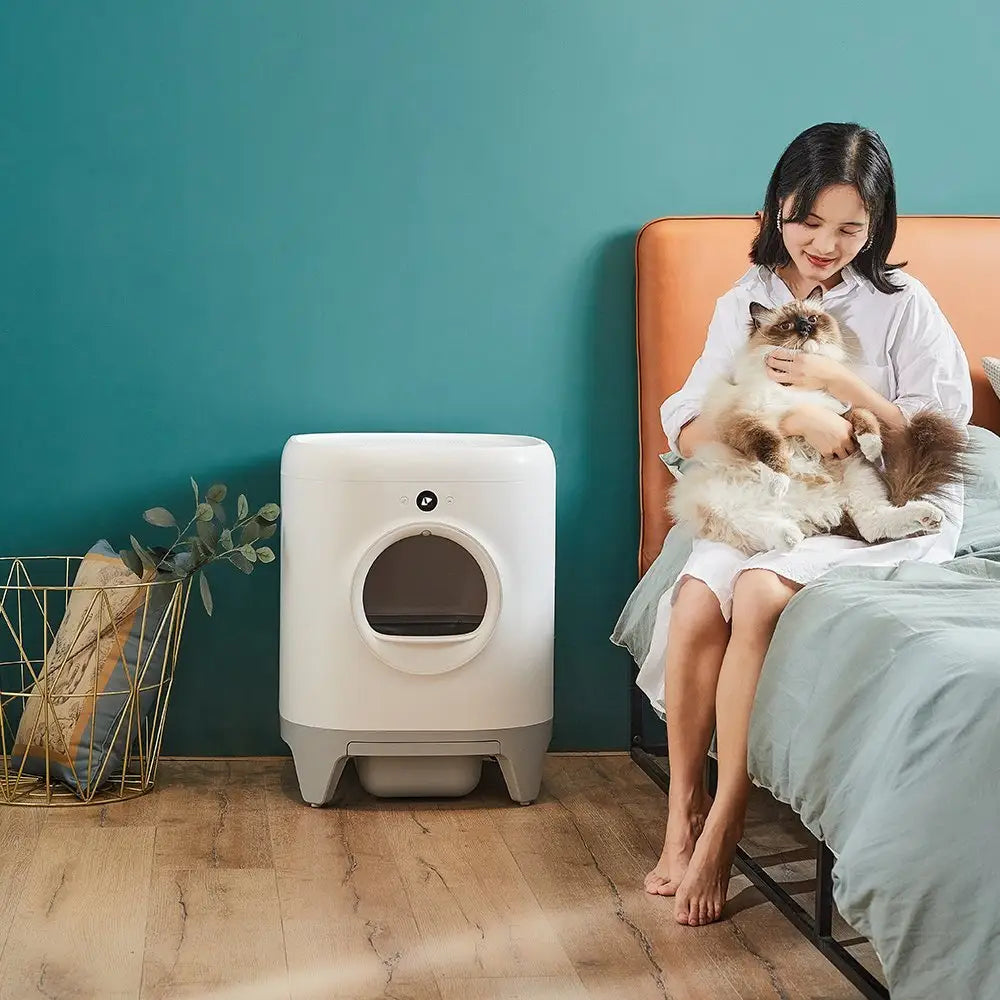 PETKIT Pura X Automated Self-Clean Cat Litter Box - Pet Care > Cat Supplies > Cat Litter