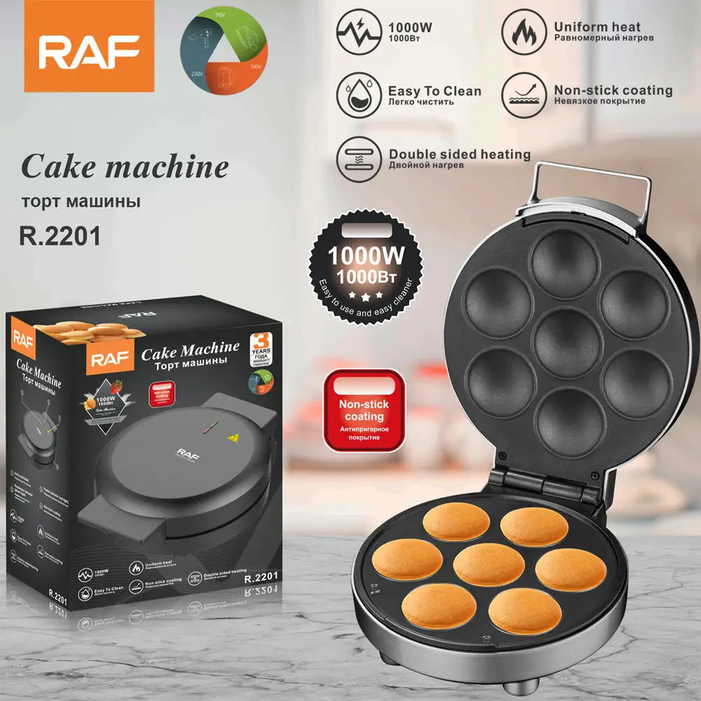 Pie maker Cake Machine – Perfect for Delicious Mini Cakes - Appliances > Kitchen Appliances > Rice Cookers & Steamers