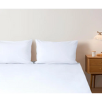 Pillow Cover Protector - Waterproof Terry Toweling Bed Pillow Protector with Zipper Closure - Soft Breathable