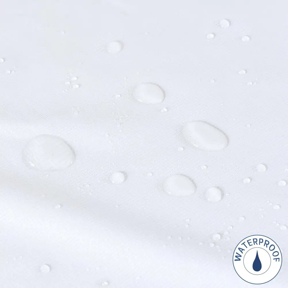 Pillow Cover Protector - Waterproof Terry Toweling Bed Pillow Protector with Zipper Closure - Soft Breathable
