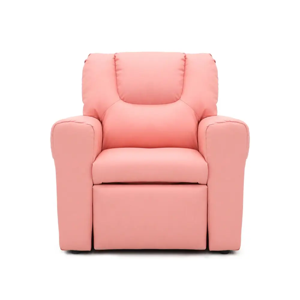 Pink Kids push back recliner chair with cup holder - Baby & Kids > Kid’s Furniture
