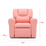 Pink Kids push back recliner chair with cup holder - Baby & Kids > Kid’s Furniture