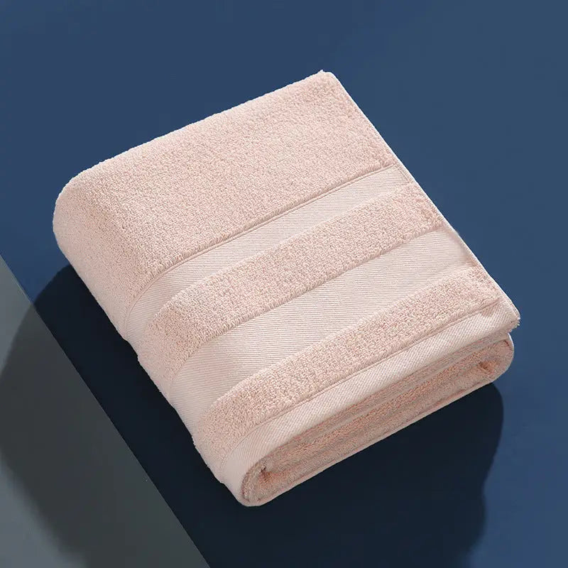 Pink Luxury 100% Cotton Bath Towel - 70x140cm Soft & Absorbent 380g Towel - Home & Garden > Bathroom Accessories > Bath