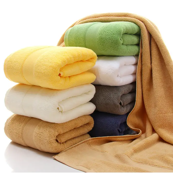 Pink Luxury 100% Cotton Towel Set - 3-Piece Combed Cotton Bath Towel Set - Home & Garden > Bathroom Accessories > Bath