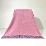 Pink Luxury Cotton Towel Set - 6-Piece Highly Absorbent Bath & Hand Towels - Home & Garden > Bathroom Accessories >