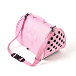 Pink Stylish EVA Pet Carrier Bag - Lightweight Portable & Breathable Travel Crate for Small Dogs & Cats - Pet Care >