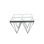 Pinnacle Silver Side Table - Furniture > Living Room