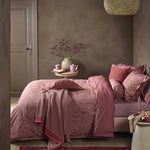PIP Studio Casa Dei Fiori Terra Cotton Quilt Cover Set King - Home & Garden > Bedding