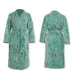 PIP Studio Les Fleurs Cotton Bath Robe Green XXL - Home & Garden > Bathroom Accessories > Bath Towels & Robes