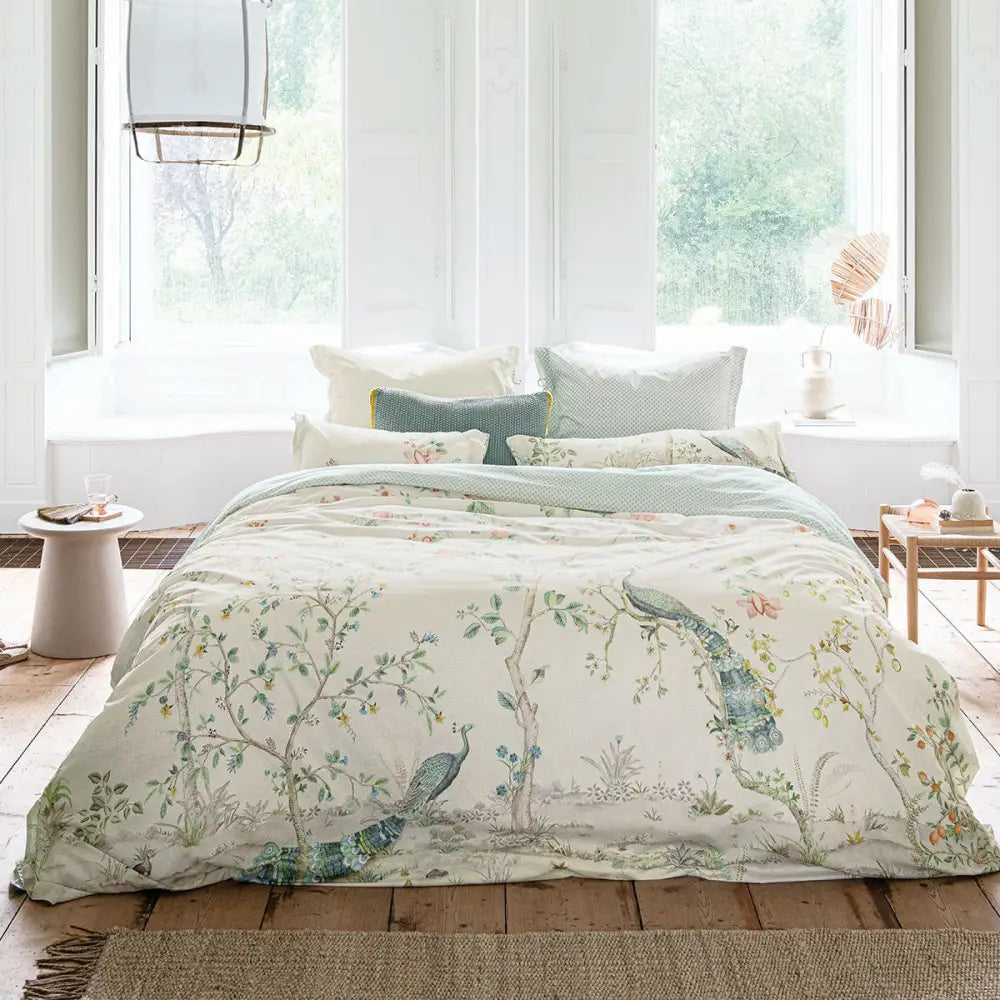 PIP Studio Okinawa White Quilt Cover Set King - Home & Garden > Bedding
