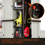PLANTCRAFT Lockable Outdoor Storage Cabinet - Cupboard Garage Carport Shed - Furniture > Outdoor
