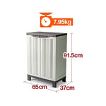 PLANTCRAFT Outdoor Storage Cabinet Lockable Cupboard Shed Carport Garage - Furniture > Outdoor