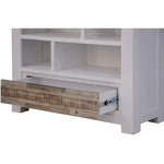 Plumeria Bookshelf 200cm Bookcase Display Unit Solid Acacia Timber Wood - Furniture > Living Room