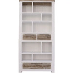 Plumeria Bookshelf 200cm Bookcase Display Unit Solid Acacia Timber Wood - Furniture > Living Room