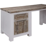 Plumeria Study Computer Desk 150cm Office Executive Table Solid Acacia Wood - Furniture > Office