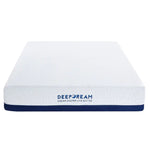 Plush Knitted Organic Cotton Memory Foam Mattress Double - Furniture > Mattresses