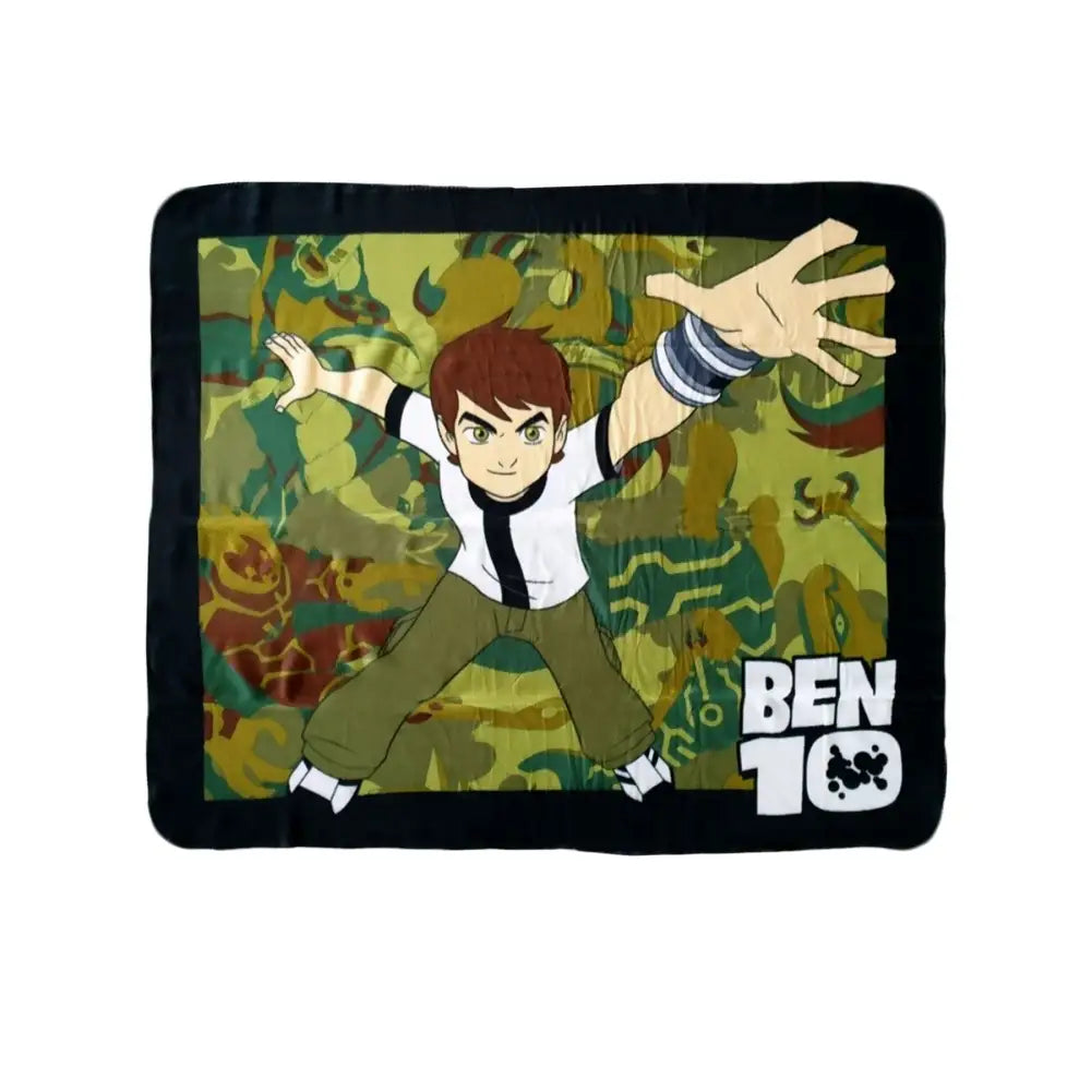 Polar Fleece Throw Rug Ben 10 - Home & Garden > Bedding