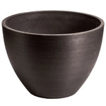 Polished Black Planter Bowl 30cm - Home & Garden > Firepits > Fire Pits