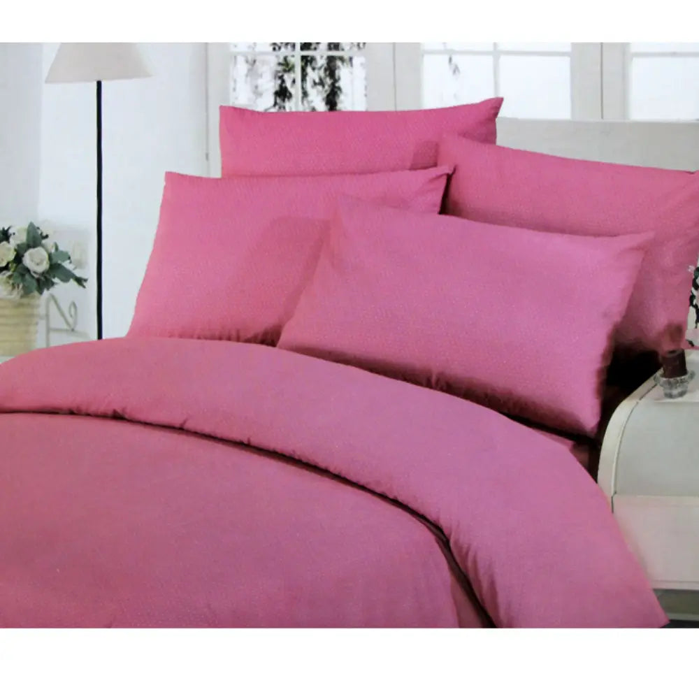 Polyester Cotton Polka Dots Quilt Cover Set Double - Home & Garden > Bedding