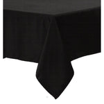 Polyester Cotton Tablecloth Black 160 x 310 cm - Home & Garden > Kitchenware