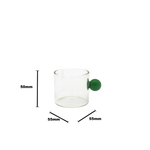 PomPon Mini Cup - 90ml green - Home & Garden > Decor