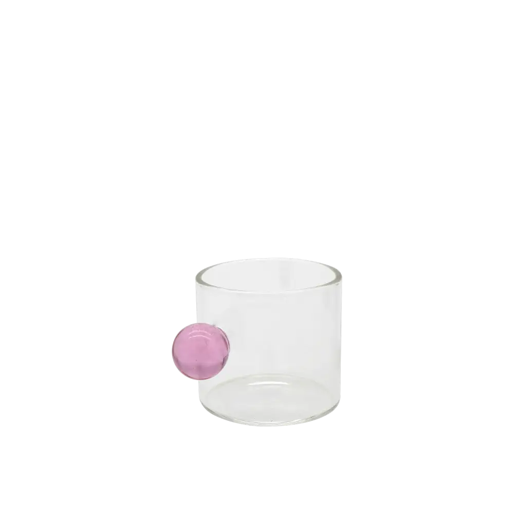 PomPon Mini Cup - 90ml pink - Home & Garden > Decor