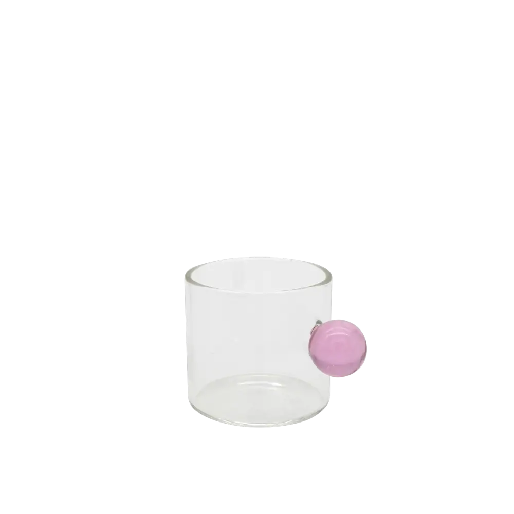 PomPon Mini Cup - 90ml pink - Home & Garden > Decor