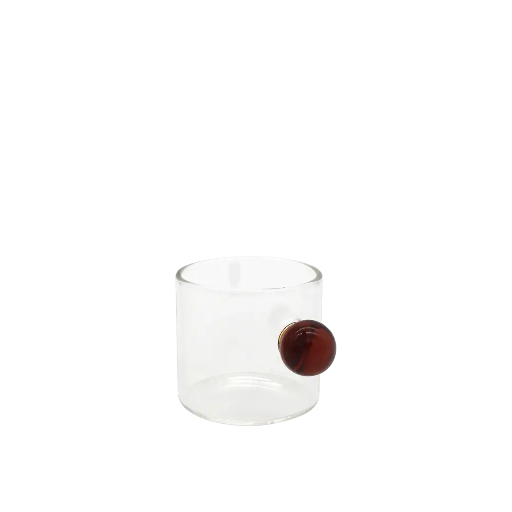 PomPon Mini Cup - 90ml red - Home & Garden > Decor