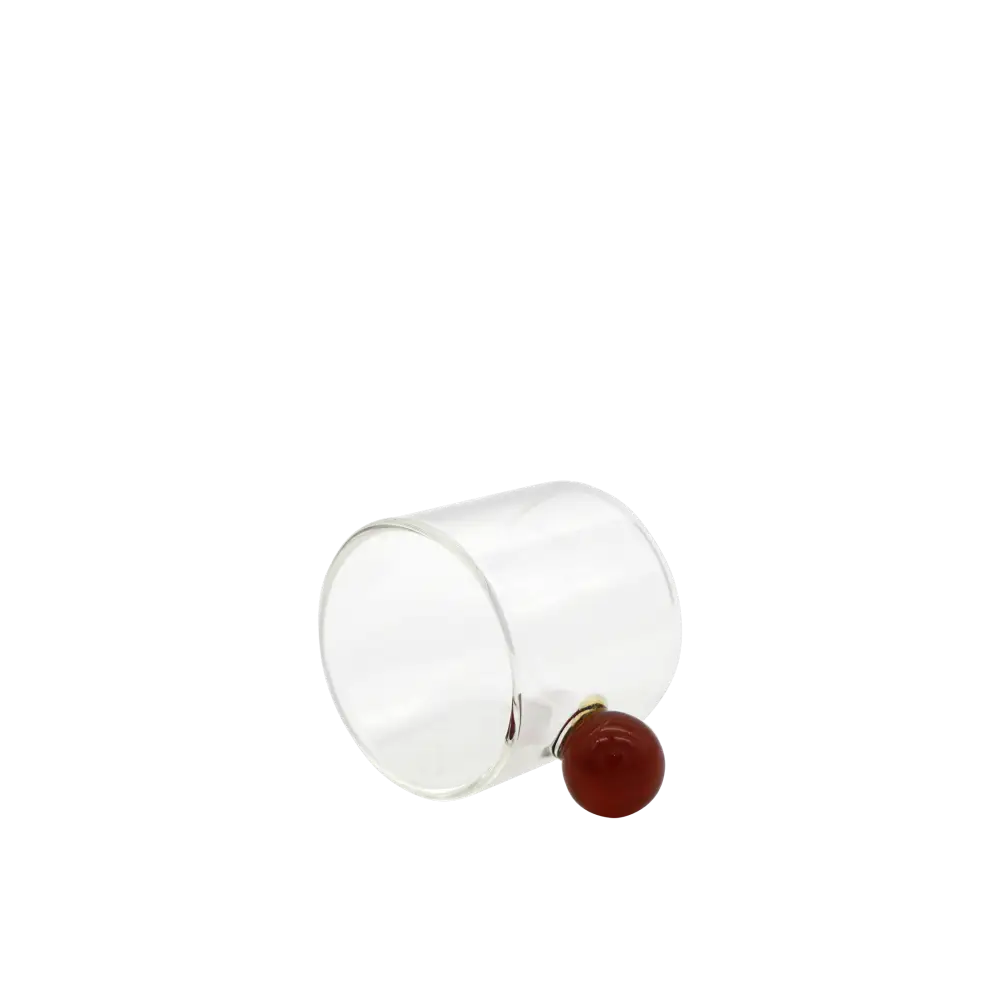 PomPon Mini Cup - 90ml red - Home & Garden > Decor