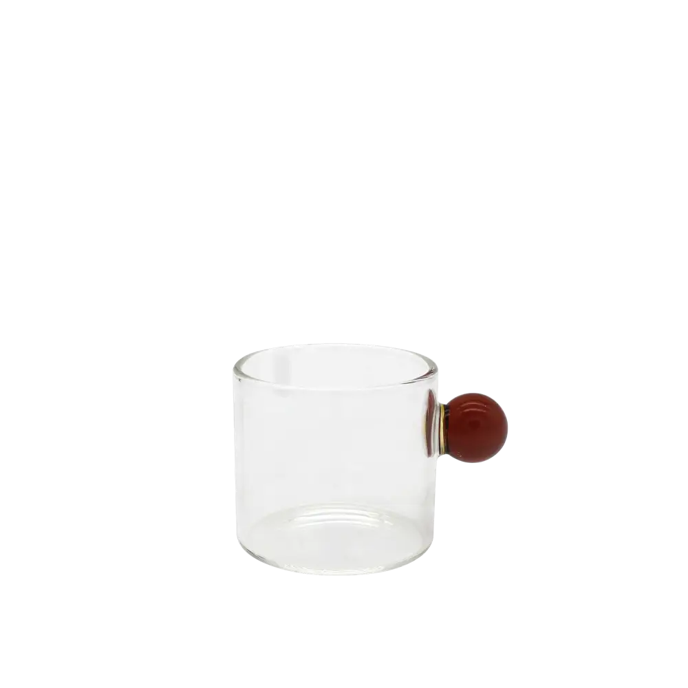 PomPon Mini Cup - 90ml red - Home & Garden > Decor