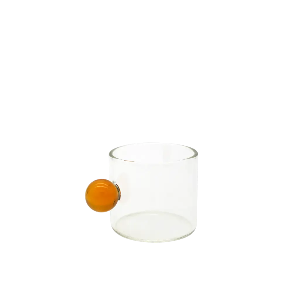 PomPon Mini Cup - 90ml yellow - Home & Garden > Decor