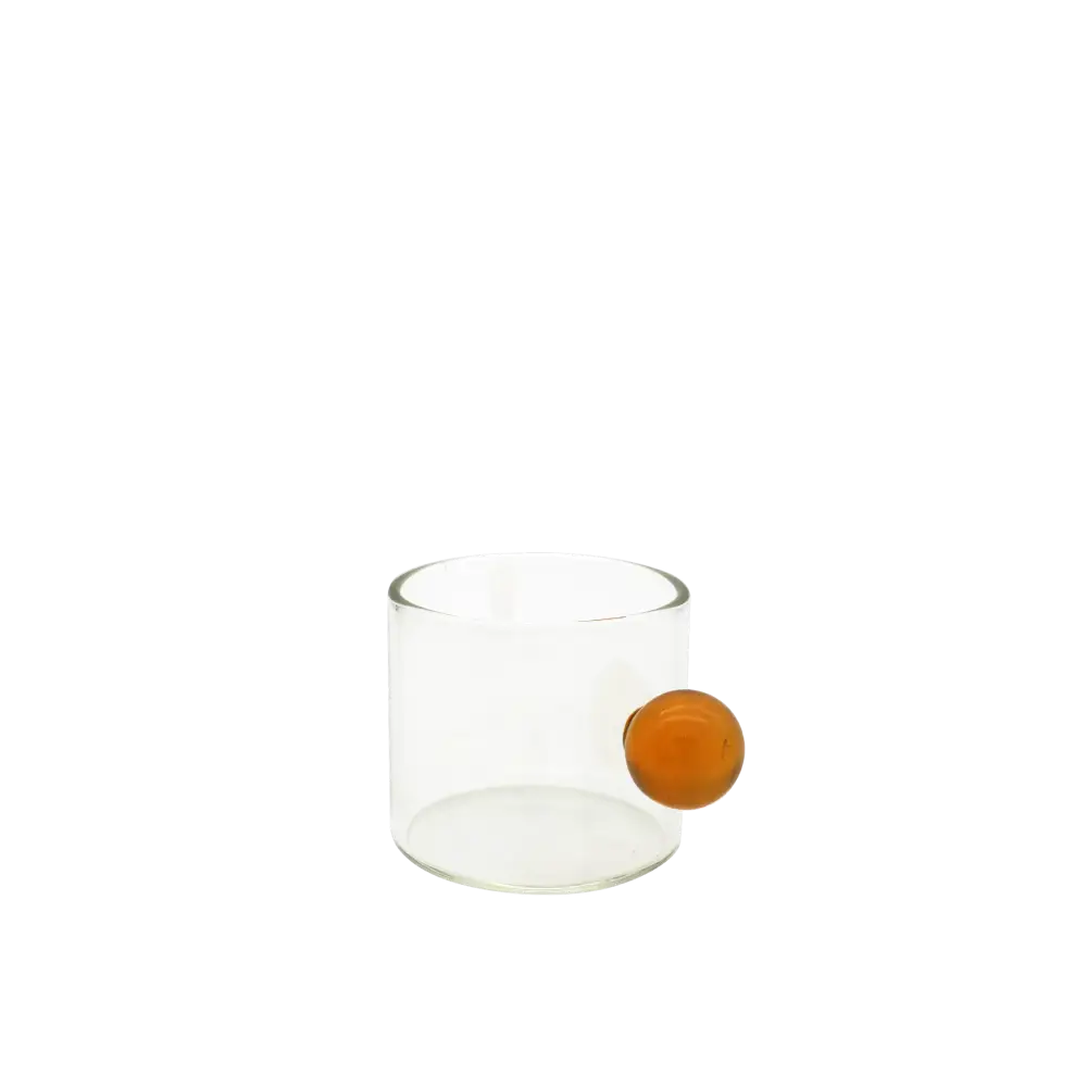 PomPon Mini Cup - 90ml yellow - Home & Garden > Decor