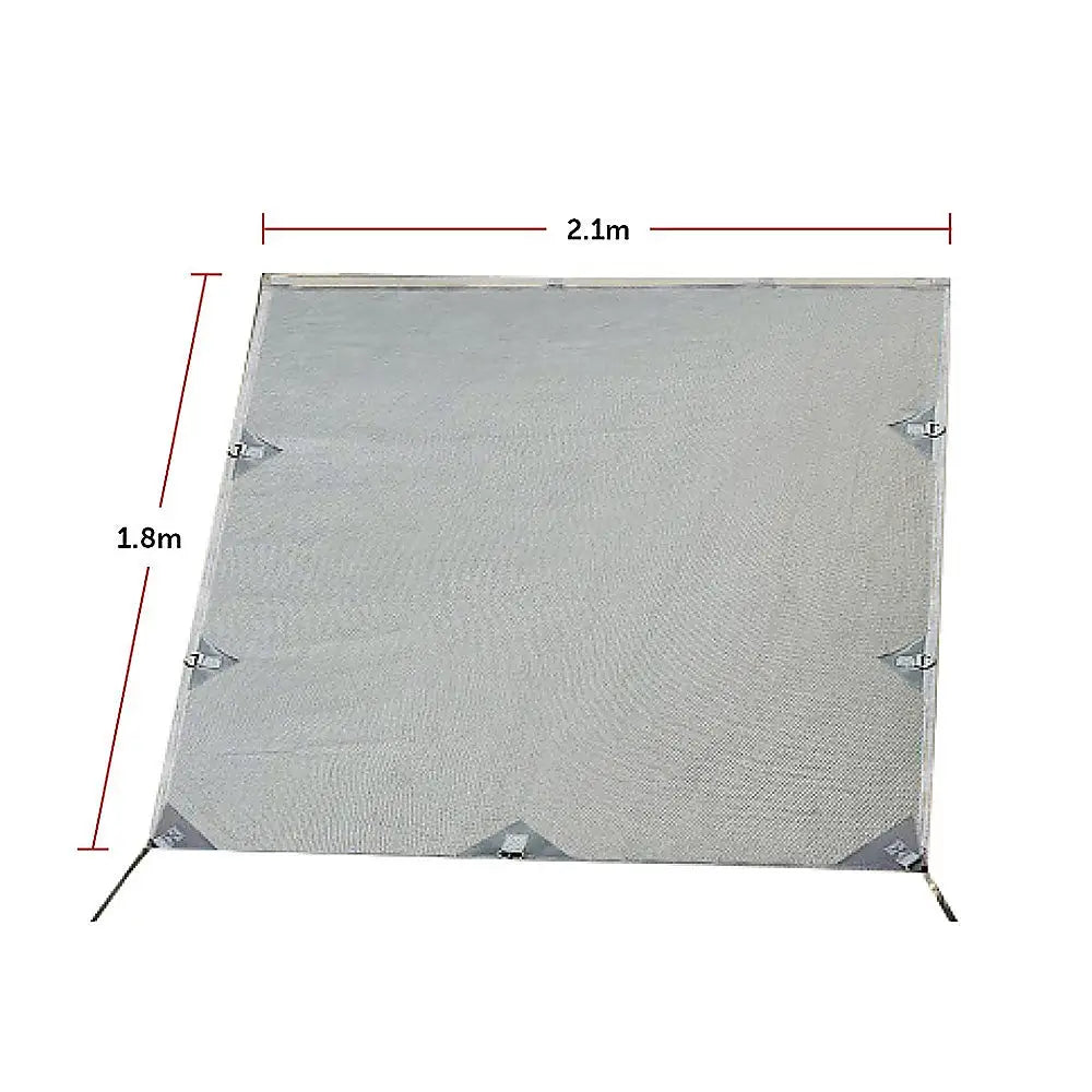 Pop Top Caravan Privacy Screen Sun Shade Side Extension 2.1 x 1.8m - Home & Garden > Shading