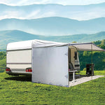 Pop Top Caravan Privacy Screen Sun Shade Side Extension 2.1 x 1.8m - Home & Garden > Shading