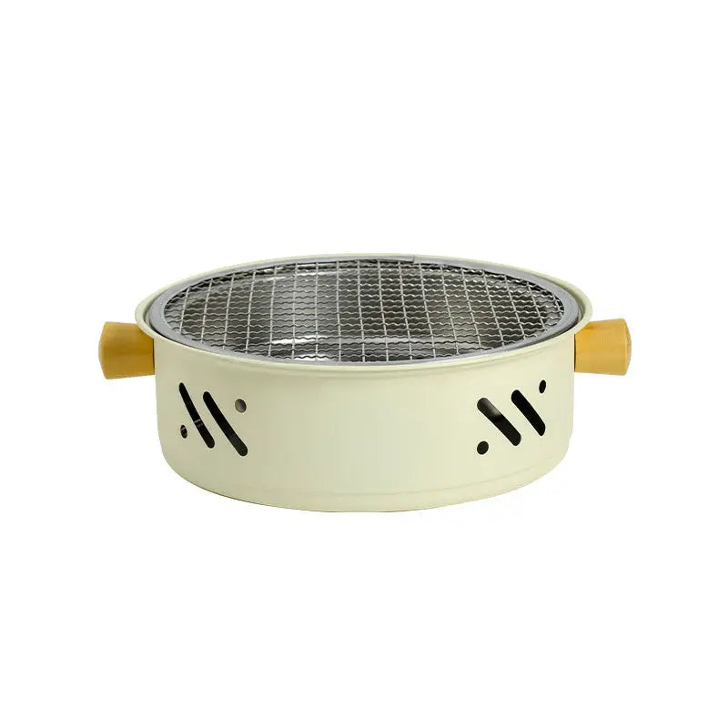Portable 28cm Stainless Steel Barbecue and Tea Furnace - Home & Garden > BBQ > BBQs & Accessories
