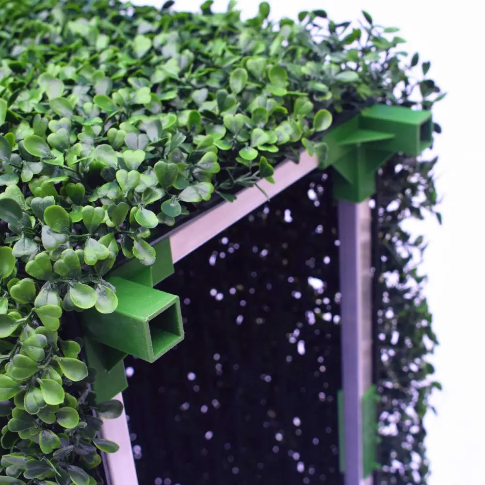 Portable Boxwood Hedge UV Resistant 25cm High 100cm Long - Home & Garden > Artificial Plants