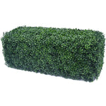 Portable Boxwood Hedge UV Resistant 25cm High 100cm Long - Home & Garden > Artificial Plants