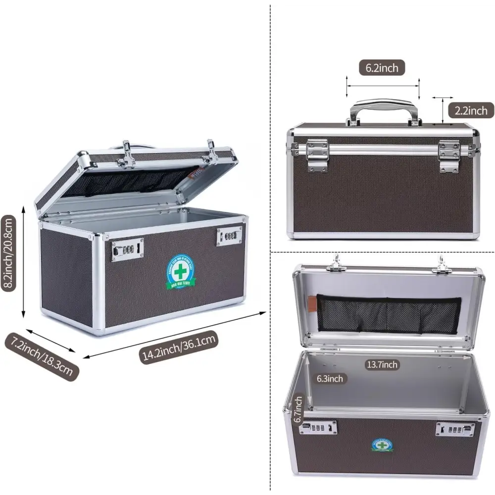 Portable Combination Medicine Box (Large) - Home & Garden > Storage