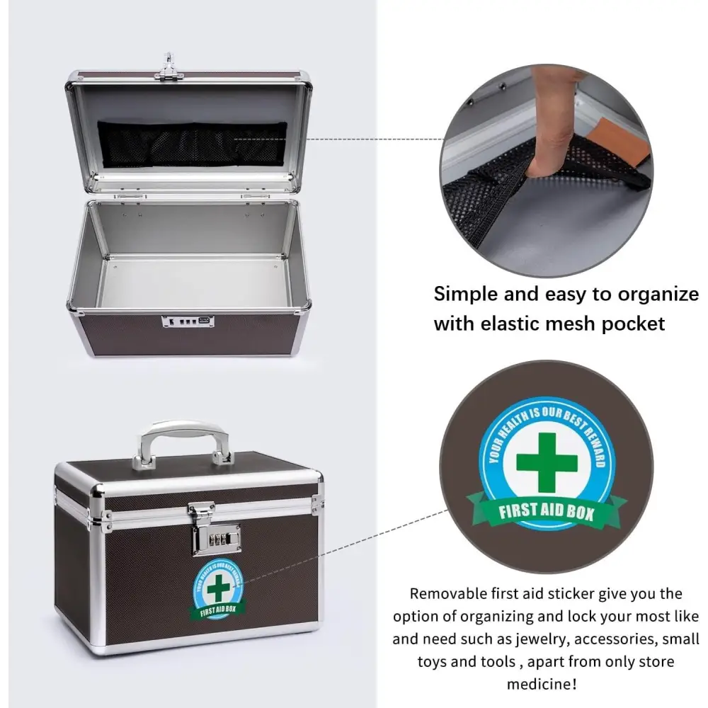 Portable Combination Medicine Box (Small) - Home & Garden > Storage
