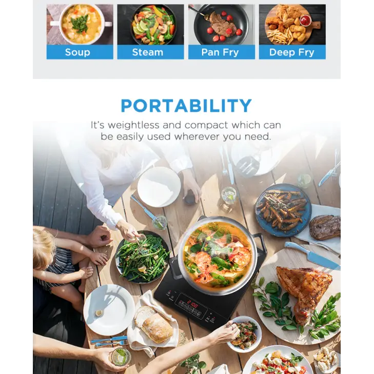 Portable Induction Cooker - Appliances > Appliances Others
