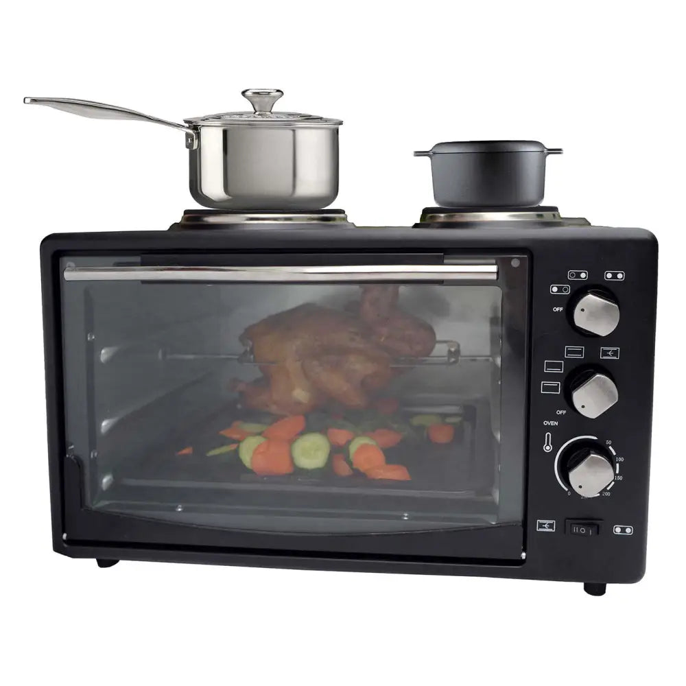 Portable Oven with Rotisserie Cooking 34L Capacity 1700W - Appliances > Kitchen Appliances