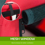 Portable Soft Dog Cage Crate Carrier L RED - Pet Care > Dog Supplies > Dog Playpens & Gates