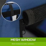Portable Soft Dog Cage Crate Carrier XL BLUE - Pet Care > Dog Supplies > Dog Playpens & Gates