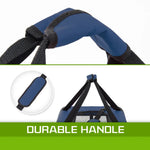 Portable Soft Dog Cage Crate Carrier XL BLUE - Pet Care > Dog Supplies > Dog Playpens & Gates