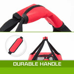 Portable Soft Dog Cage Crate Carrier XXXL RED - Pet Care > Dog Supplies > Dog Playpens & Gates