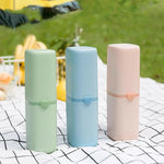 Portable Toothbrush Holder Tooth Mug Toothpaste Cup Bath Travel Box Accessories Set Blue - Home & Garden > Bathroom